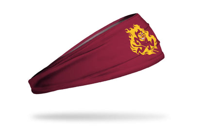 Arizona State University: Sparky Maroon Big Bang Lite Headband - View 2