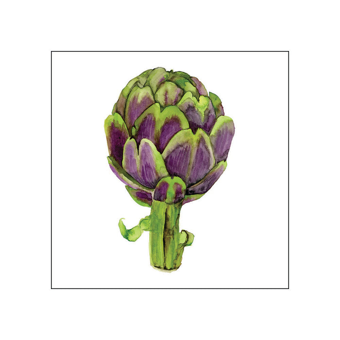 Artichoke Still Life Beverage Napkins
