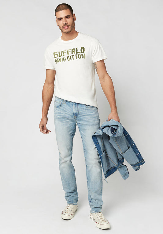 Buffalo Men Jeans Navy Denim Denim Pants Stretch
