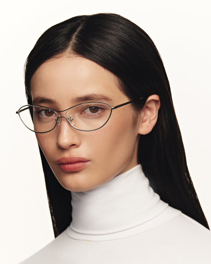 lifestyle-Silver::men Aster Eyeglasses pilot silver metal