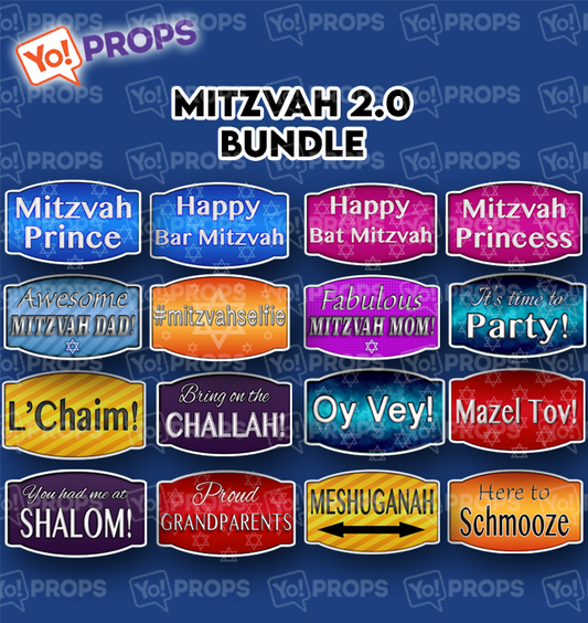 Bar Mitzvah/Bat Mitzvah 2.0 Bundle of (8)