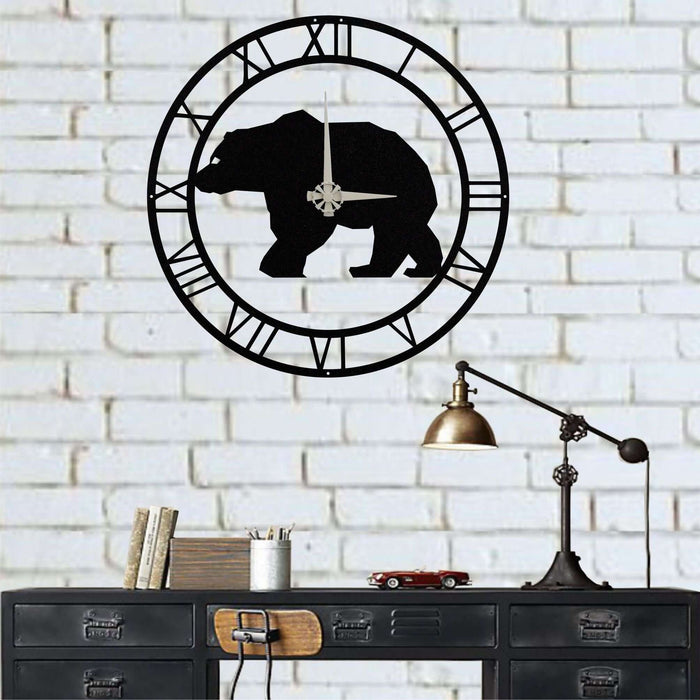 Bear Clock - Wall Clocks available at Dekadron for $99.90