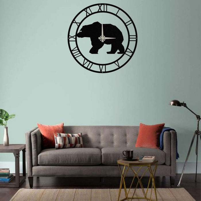 Bear Clock - Wall Clocks available at Dekadron for $99.90