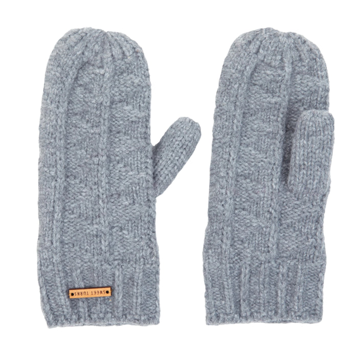 Becca Grey Mittens - Sweet Turns