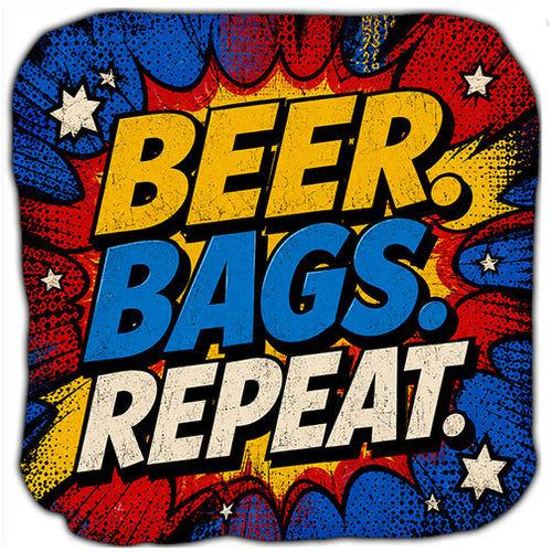 Beer Bags Repeat Cornhole Bags Set of 4