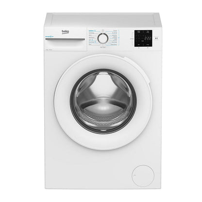 Beko BMN3WT3841W 8kg 1400 Spin Washing Machine White White