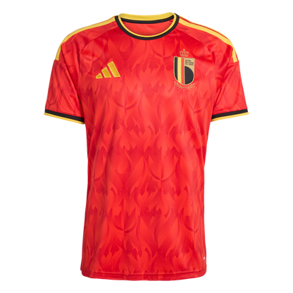 adidas Belgium 26 Home Jersey | Red / Bold Gold | Men's