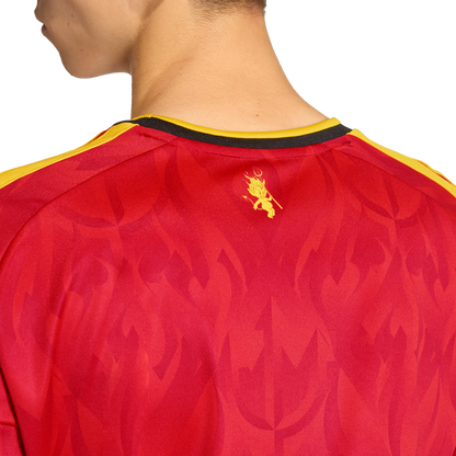 adidas Belgium 26 Home Jersey | Red / Bold Gold | Men's