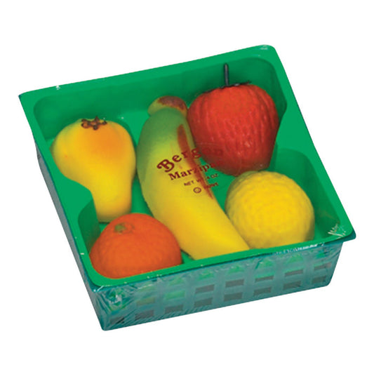 Bergen Marzipan Fruit Basket Candy - 12 Count