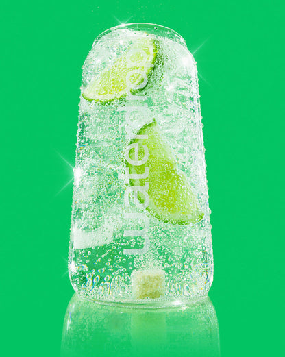 Hydration Megapack Set with fizzy lime water and effervescent tablet.