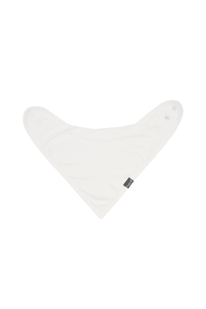 Adjustable snaps on Kyte Baby Bib in Cloud