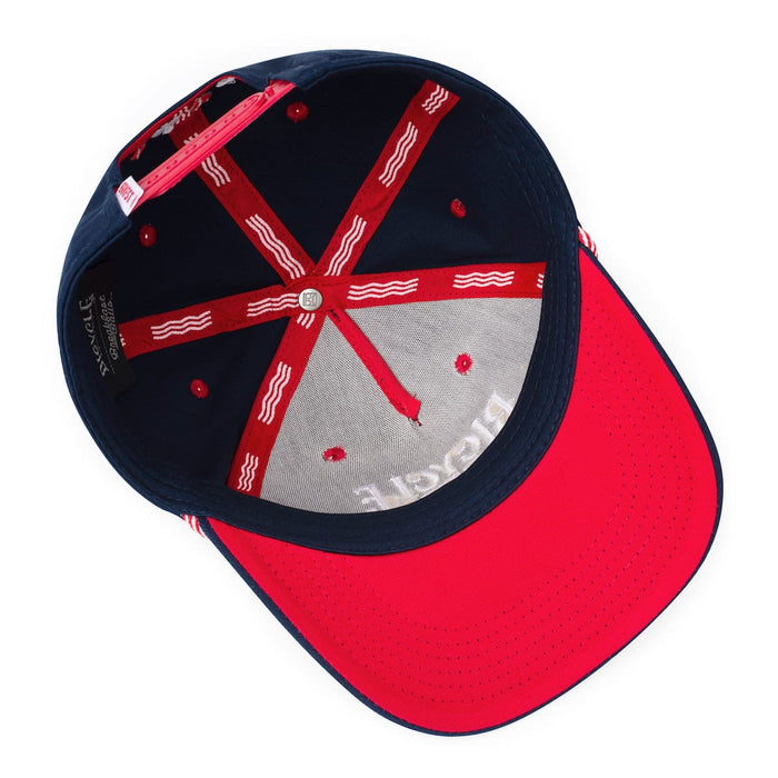 RSVLTS RSVLTS® Breakfast Balls Bicycle Collection "Bicycle Hat" _ 5-Panel Hat with Rope Breakfast Balls Bicycle Collection "Bicycle Hat" _ 5-Panel Hat with Rope