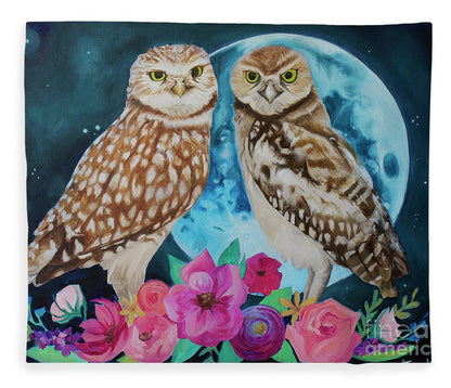 Blue Moon Blooming - Blanket