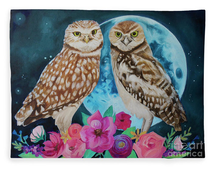 Blue Moon Blooming - Blanket