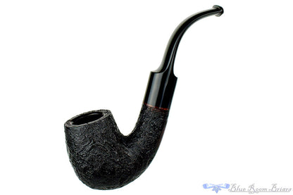 Blue Room Briars is proud to present this Blue Room Briars Pipe Sandblast 3/4 Bent Billiard
