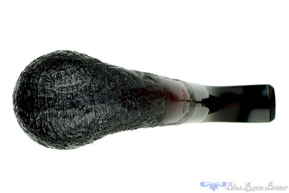 Blue Room Briars is proud to present this Blue Room Briars Pipe Sandblast 3/4 Bent Billiard