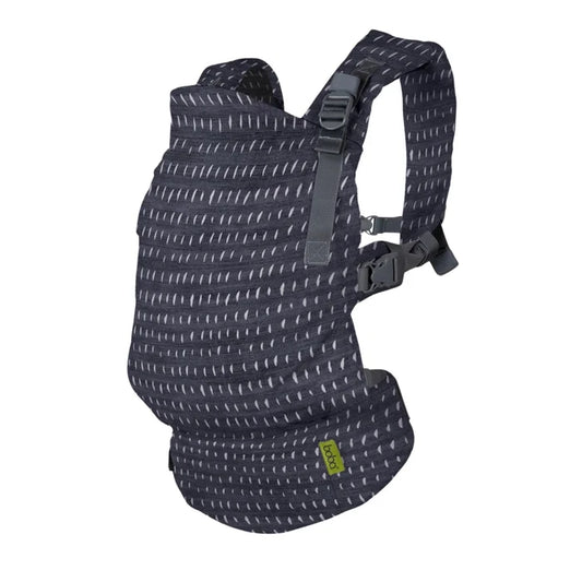 Boba X - The all-in-one baby carrier designed to last from birth to toddlerhood (0-36+ months or 7-45 lbs). Versatile and fully adjustable in width and height for a perfect fit. Denim Rain