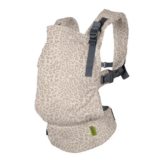 Boba X - The all-in-one baby carrier designed to last from birth to toddlerhood (0-36+ months or 7-45 lbs). Versatile and fully adjustable in width and height for a perfect fit. Sand Leopard