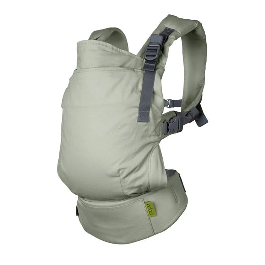 Boba X - The all-in-one baby carrier designed to last from birth to toddlerhood (0-36+ months or 7-45 lbs). Versatile and fully adjustable in width and height for a perfect fit. Linen Green Willow