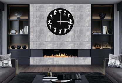Bodybuilder Clock - Wall Clocks available at Dekadron for $99.90