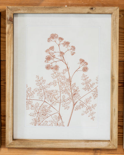 Botanicals in Blush Print