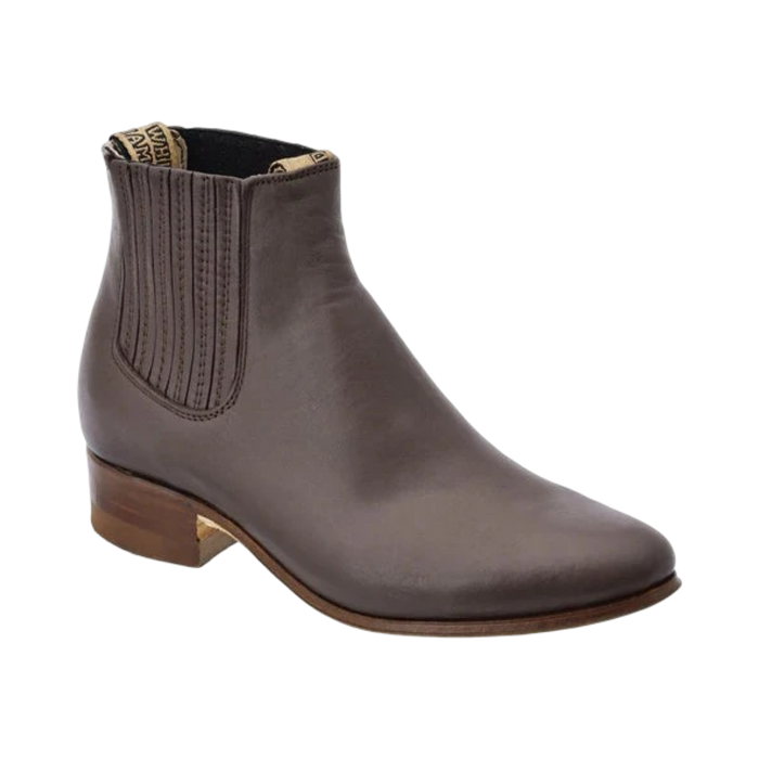 Botin Charro Para Mujer de Piel