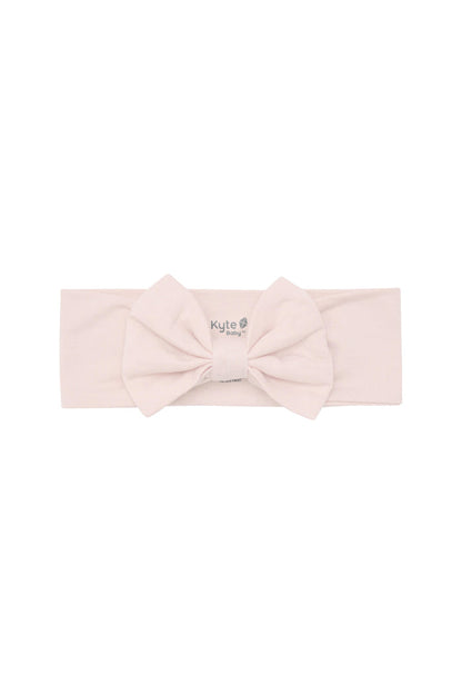 Bow Headband in Blush