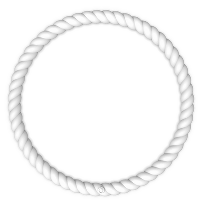 Braided Stackable Silicone Bracelet - White