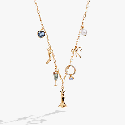Bridal Multi-Charm Necklace