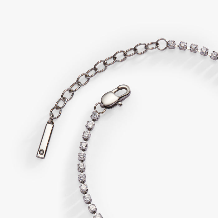 "Bride" Crystal Tennis Bracelet