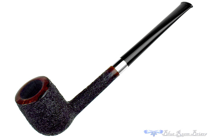 Blue Room Briars is proud to present this Bruno Nuttens Pipe B1 Rusticated Bing Billiard with Nickel