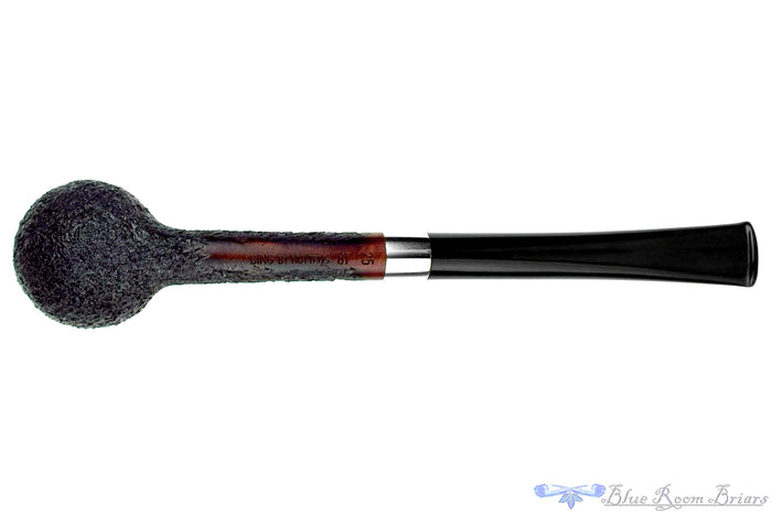 Blue Room Briars is proud to present this Bruno Nuttens Pipe B1 Rusticated Bing Billiard with Nickel