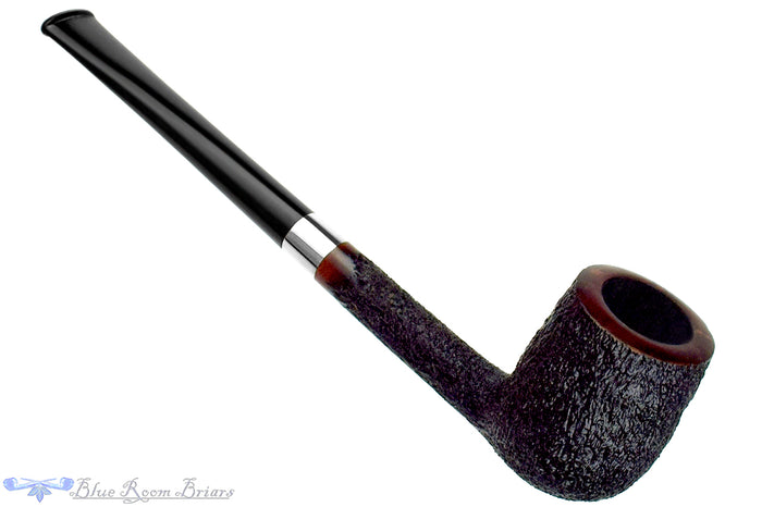 Blue Room Briars is proud to present this Bruno Nuttens Pipe B1 Rusticated Bing Billiard with Nickel