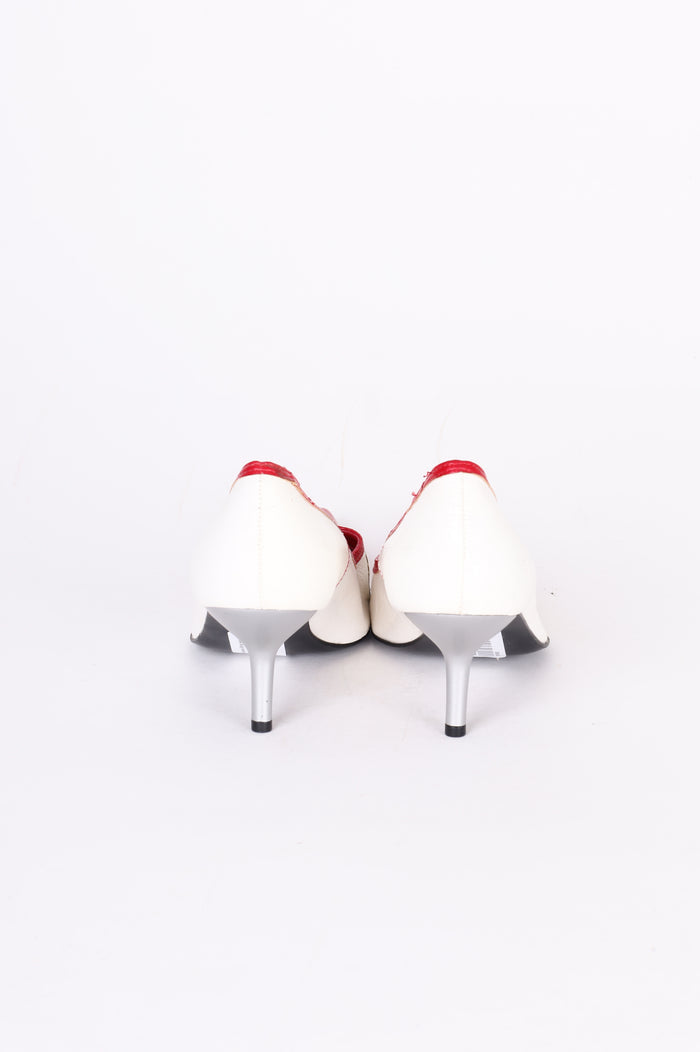 Bullboxer Womens White Heels Size EU 38