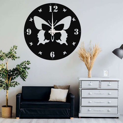 Butterfly Clock - Wall Clocks available at Dekadron for $69.90