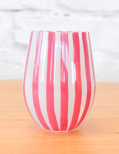 Cabana Hand-Painted Drinkware