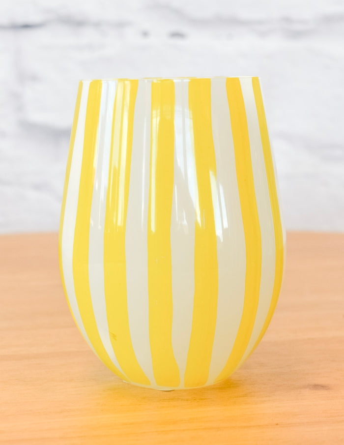 Cabana Hand-Painted Drinkware