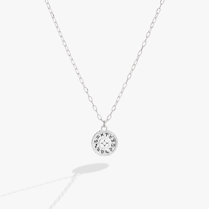 Cancer Zodiac Precious Necklace