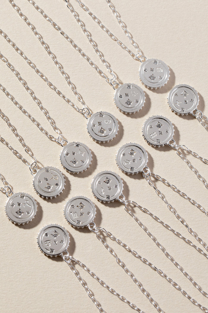 Cancer Zodiac Precious Necklace