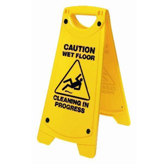 Caution Floor Sign Cleaning/Work in Progress