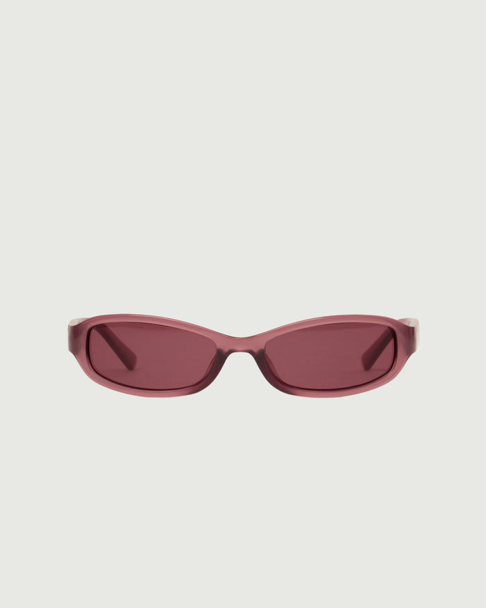 Anise::Cece Sunglasses rectangle Pink recycled polyester front