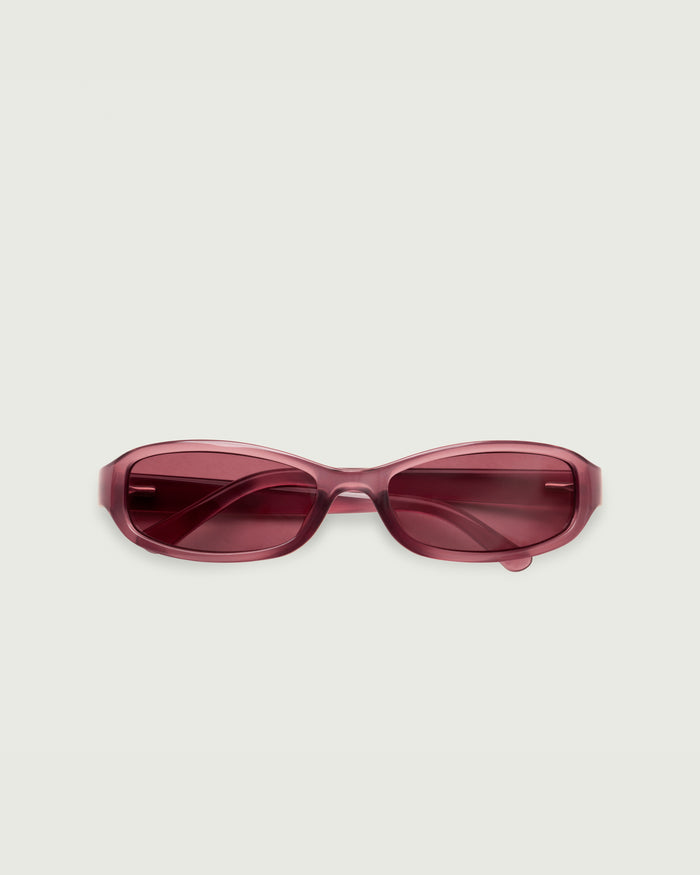 Anise::Cece Sunglasses rectangle Pink recycled polyester top
