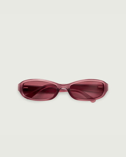Anise::Cece Sunglasses rectangle Pink recycled polyester top