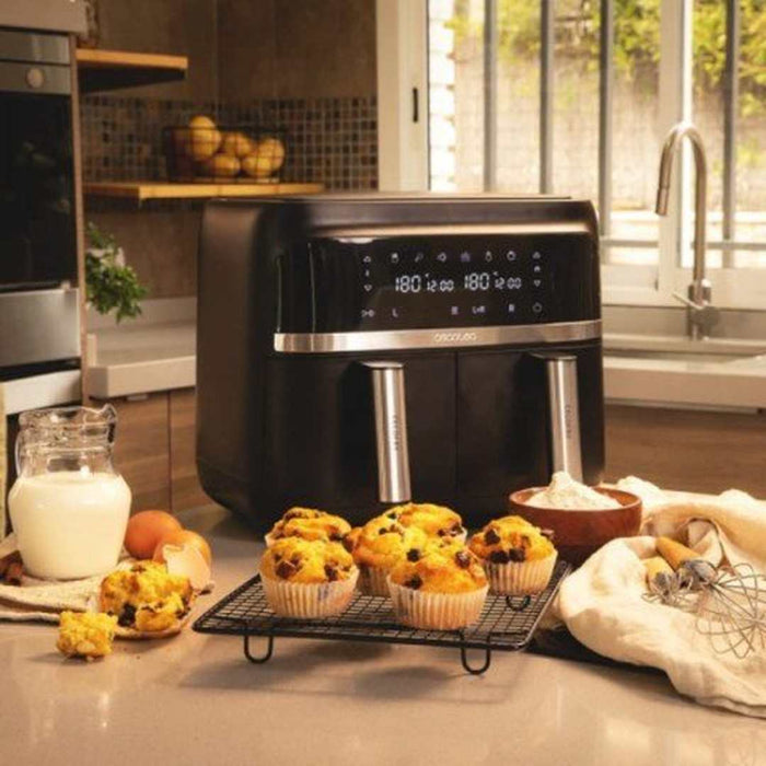 CECOTEC 9L Dual Air Fryer | 043380 Cecotec Air Fryer Euronics Ireland