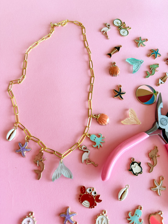 Charm Extension Pack for DIY Necklace Kit - Beach Babe