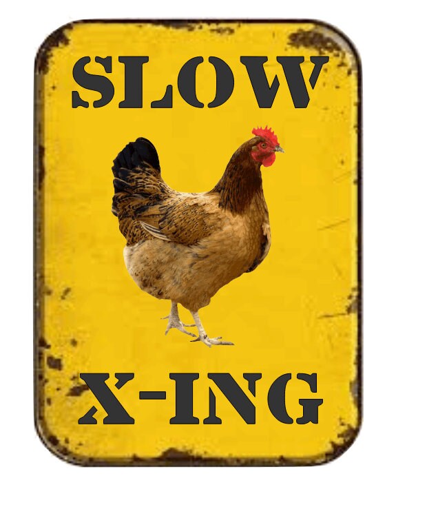 Chickcen Coop Sign Backyard Chickens Farmhouse Decor