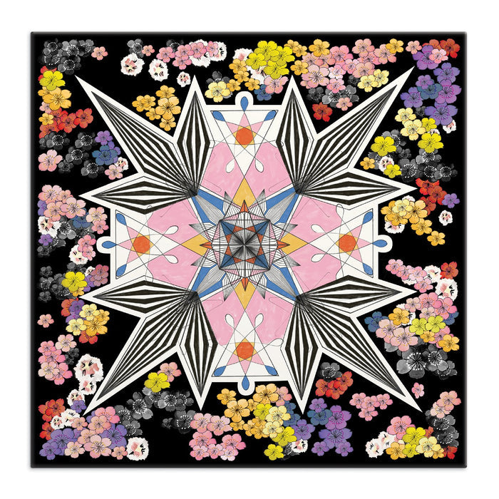 Christian Lacroix Flowers Galaxy Double Sided 500 Piece Jigsaw Puzzle Double Sided 500 Piece Puzzle Christian Lacroix Collection