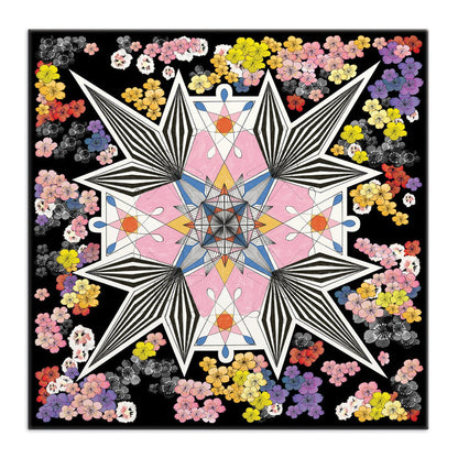Christian Lacroix Flowers Galaxy Double Sided 500 Piece Jigsaw Puzzle Double Sided 500 Piece Puzzle Christian Lacroix Collection