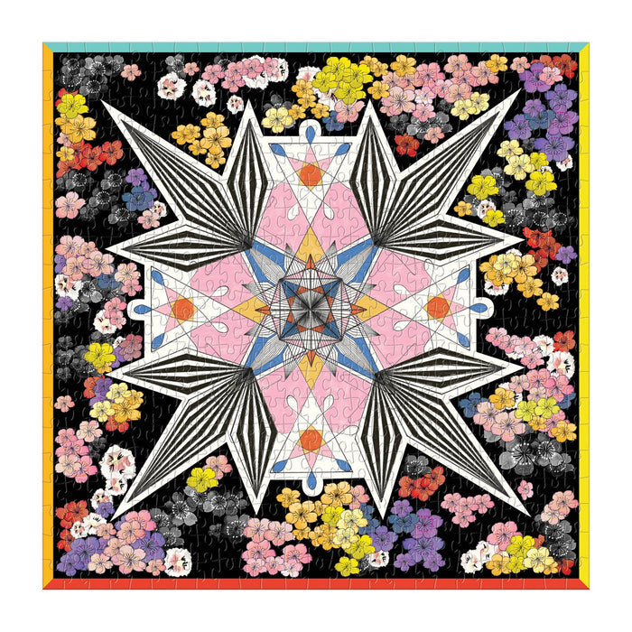 Christian Lacroix Flowers Galaxy Double Sided 500 Piece Jigsaw Puzzle Double Sided 500 Piece Puzzle Christian Lacroix Collection