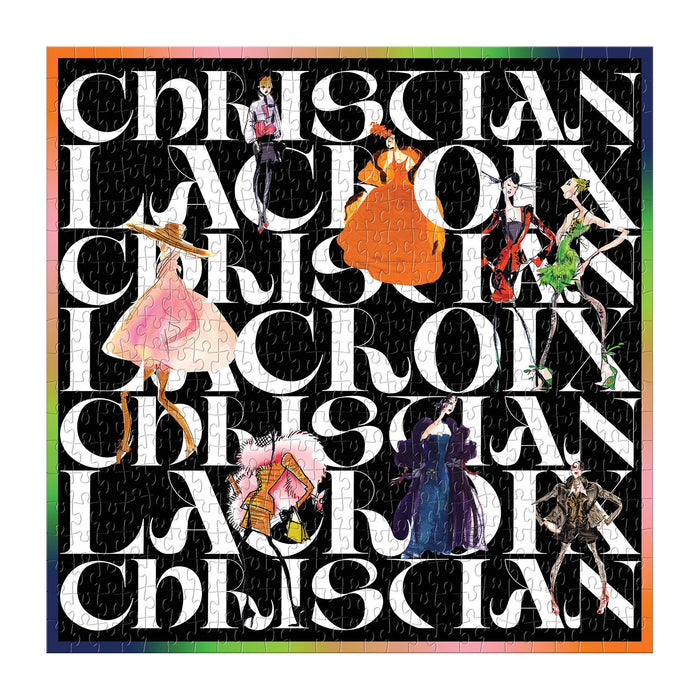 Christian Lacroix Flowers Galaxy Double Sided 500 Piece Jigsaw Puzzle Double Sided 500 Piece Puzzle Christian Lacroix Collection